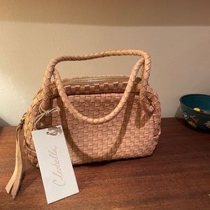 NWT cleobella neutral alia tote